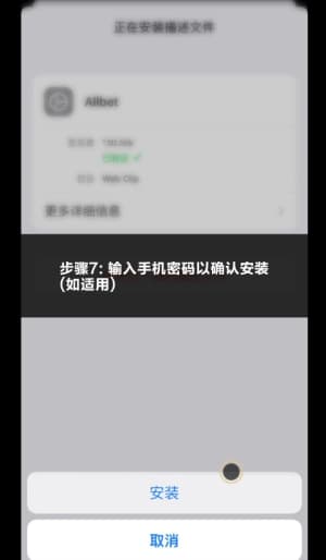欧博ABG iOS版APP安装流程图示｜从下载到验证的完整步骤7